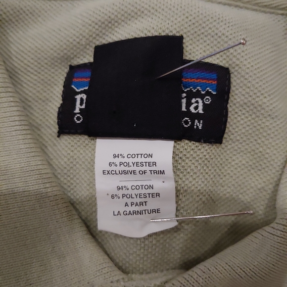 Patagonia Men Polo Large Short sleeves Moss Green - Picture 3 of 13